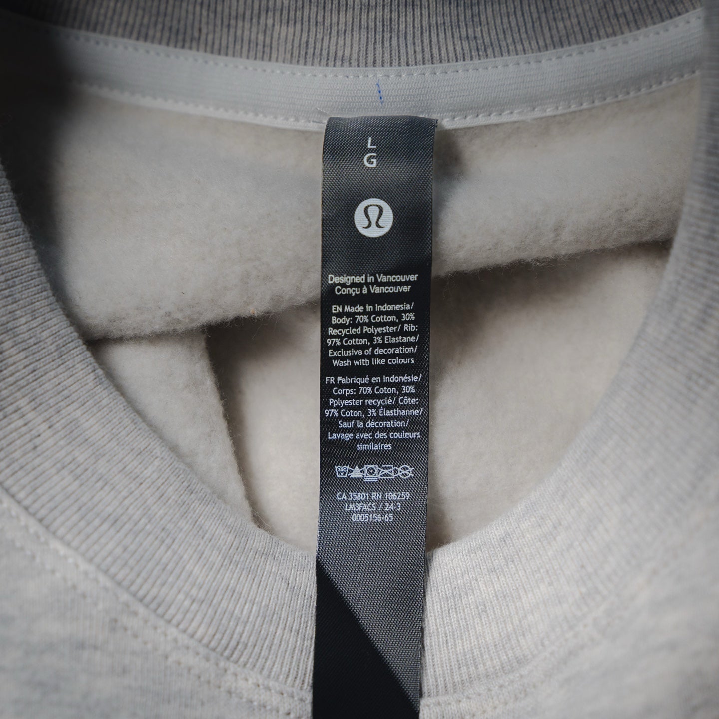 Lulu 25fw printed shirt