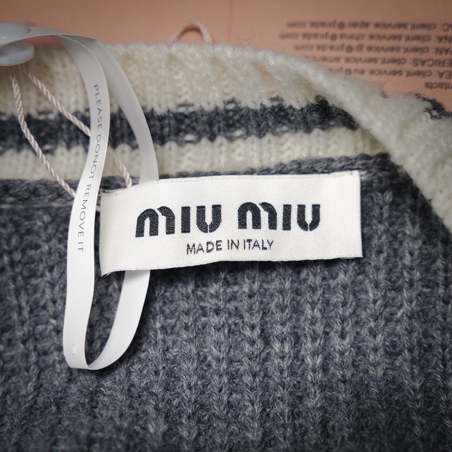 Miu 25fw leisure cardigan