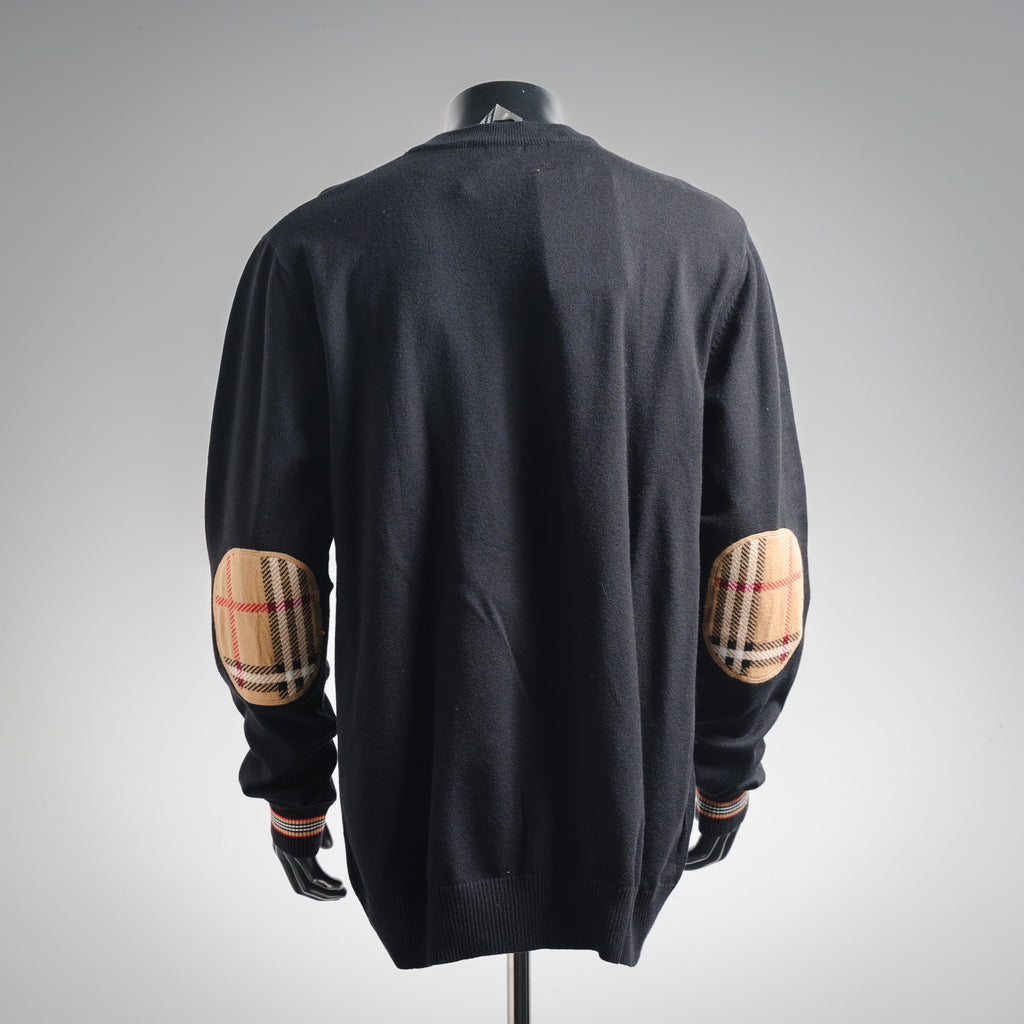 Burbery 25fw splicing sweater