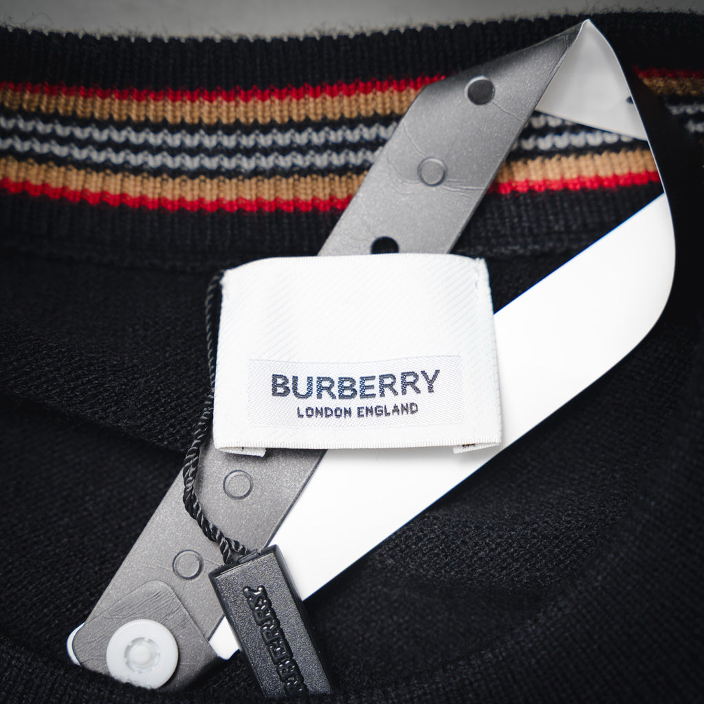 Burbery 25fw splicing sweater