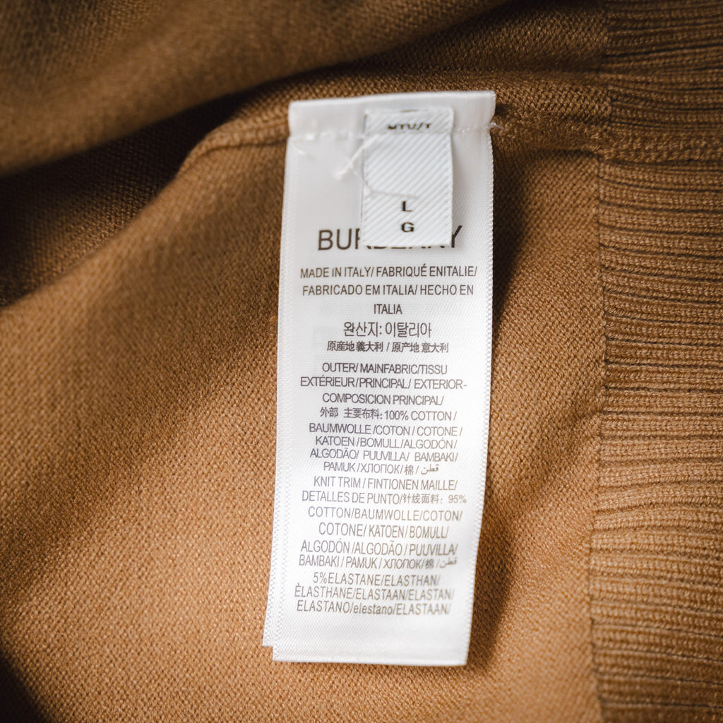 Burbery 25fw splicing sweater