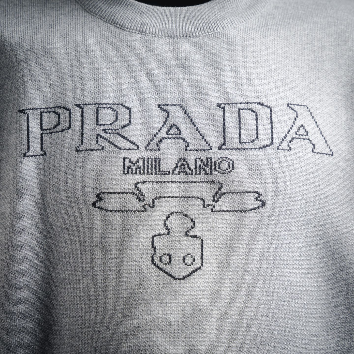 Pra 25fw knitted sweater