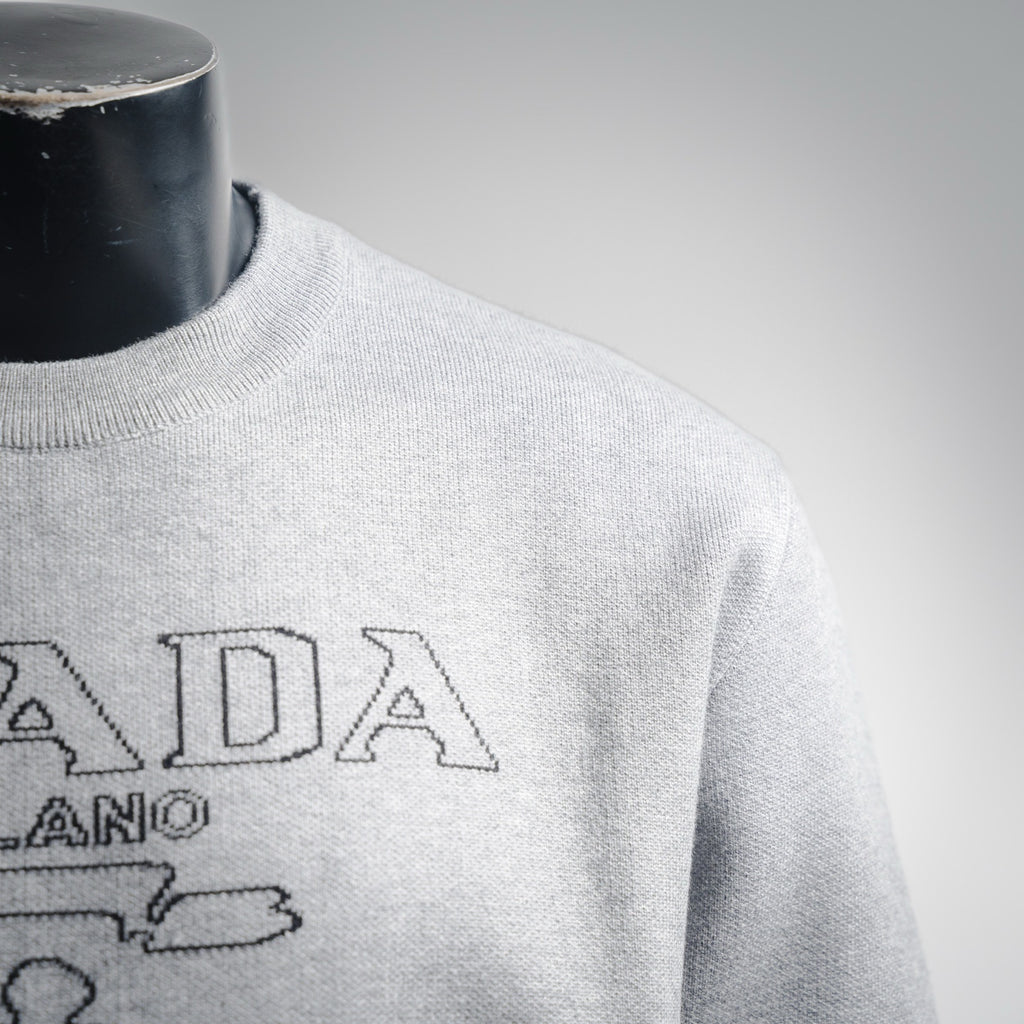 Pra 25fw knitted sweater
