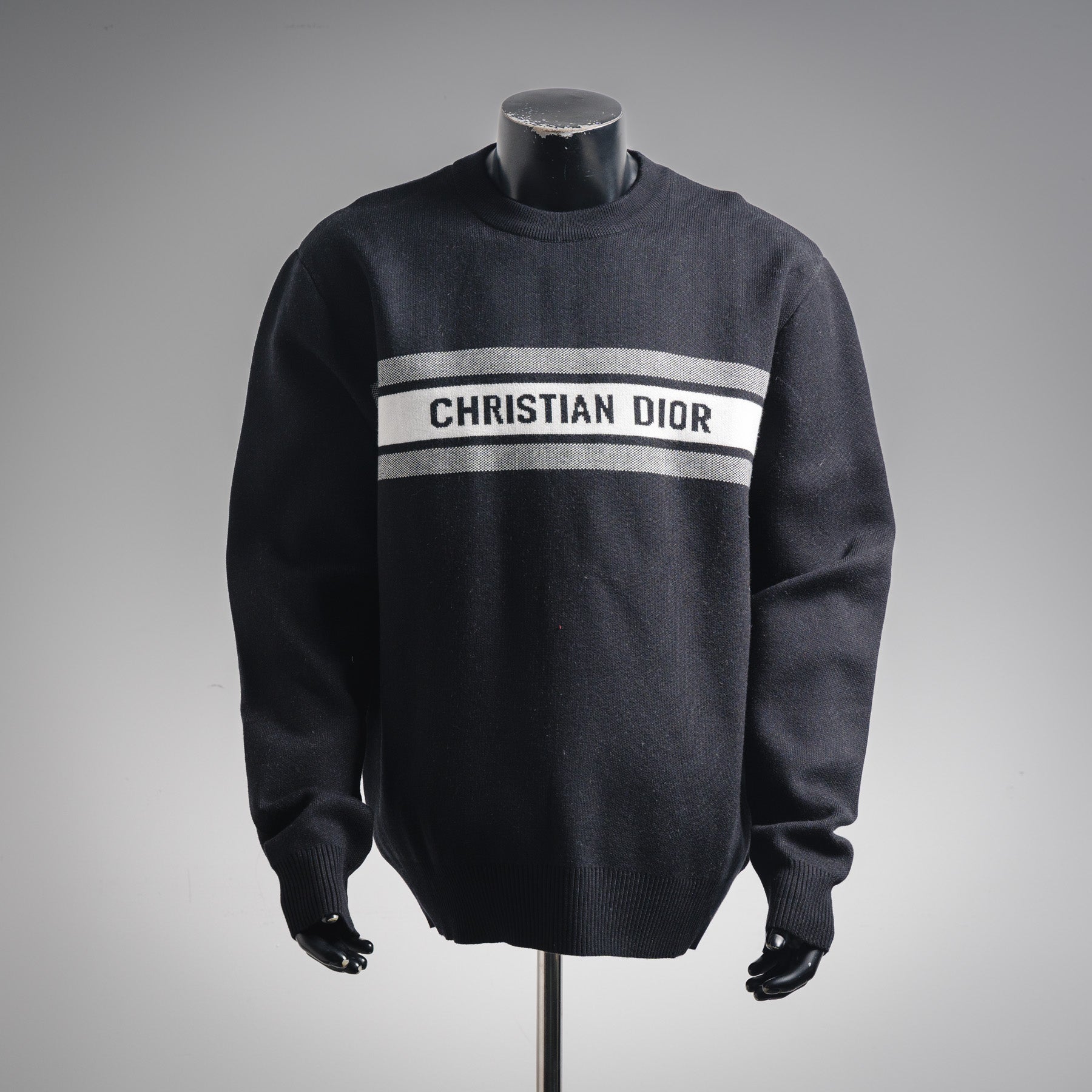 CD 25fw jacquard sweater