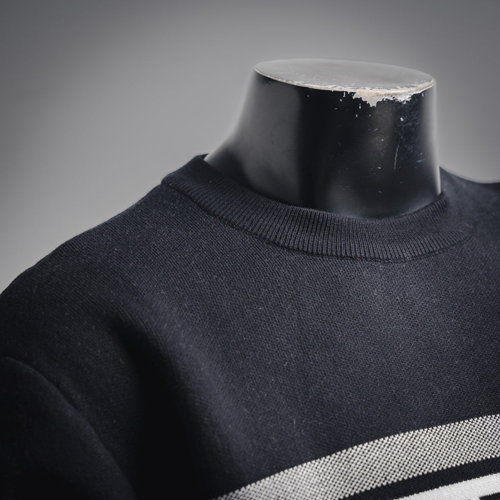 CD 25fw jacquard sweater