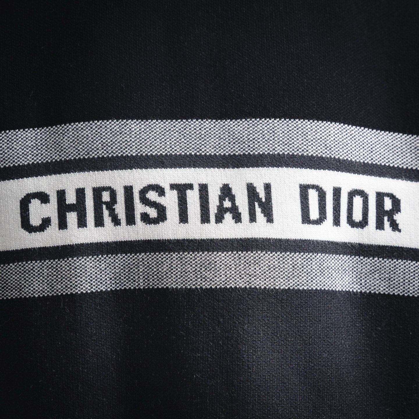 CD 25fw jacquard sweater