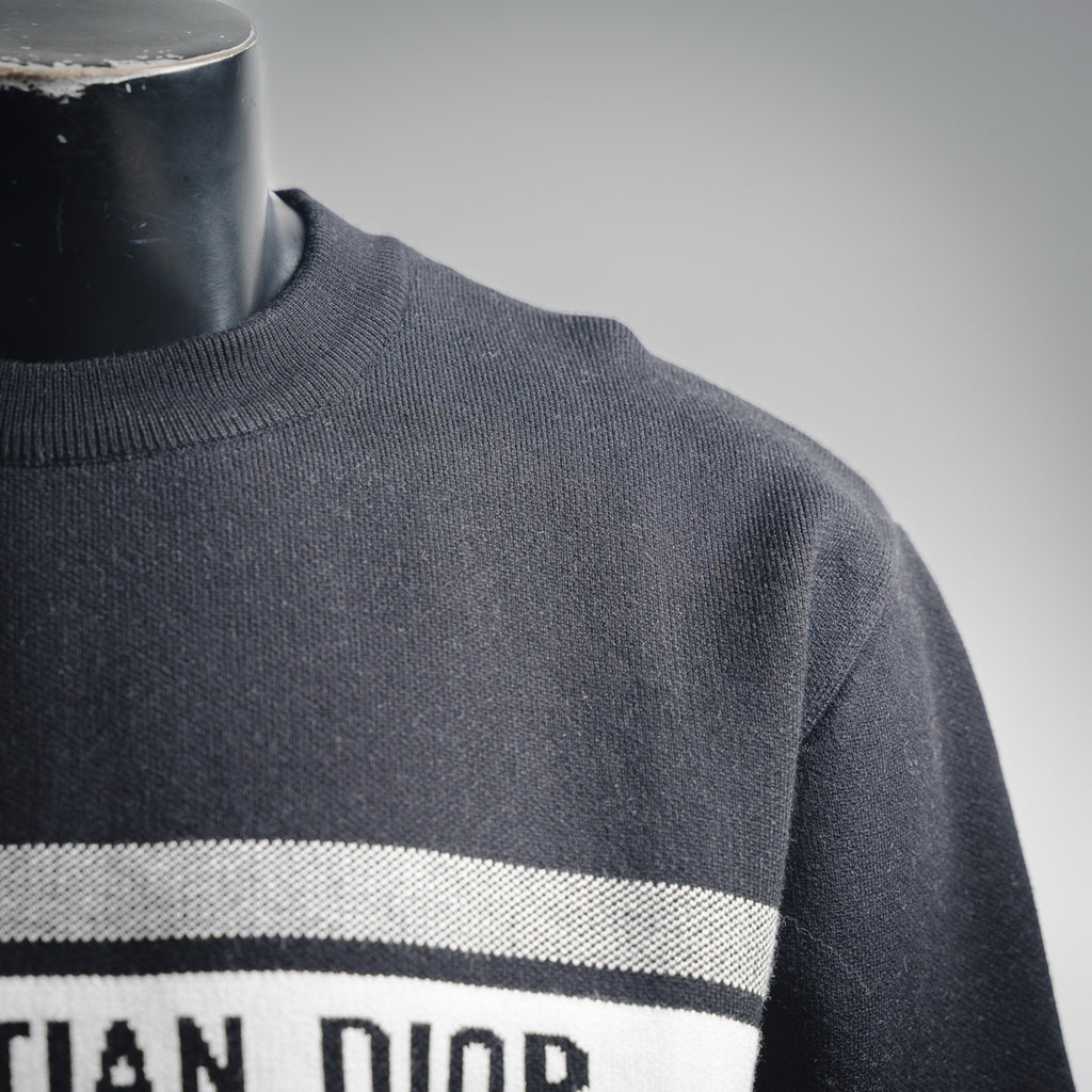 CD 25fw jacquard sweater