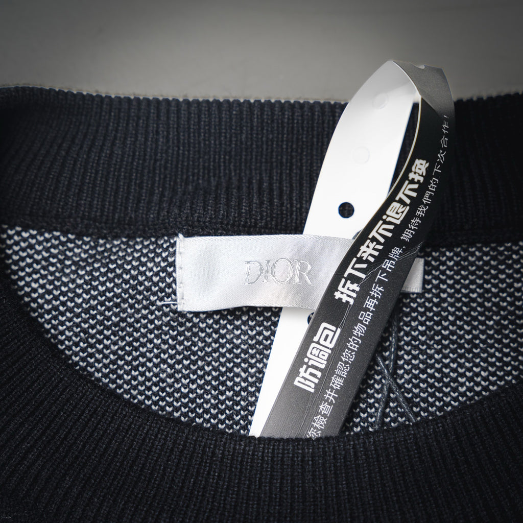 CD 25fw jacquard sweater