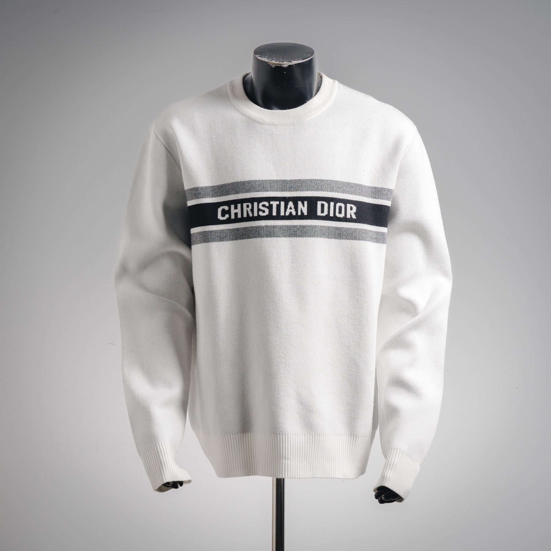 CD 25fw jacquard sweater