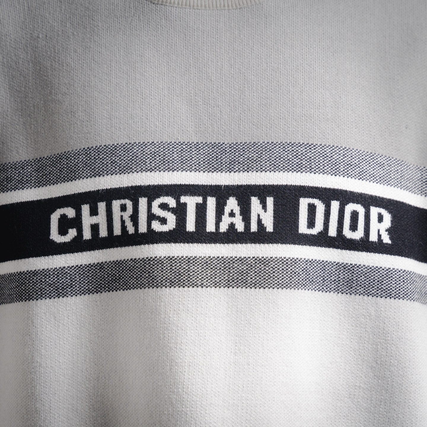 CD 25fw jacquard sweater