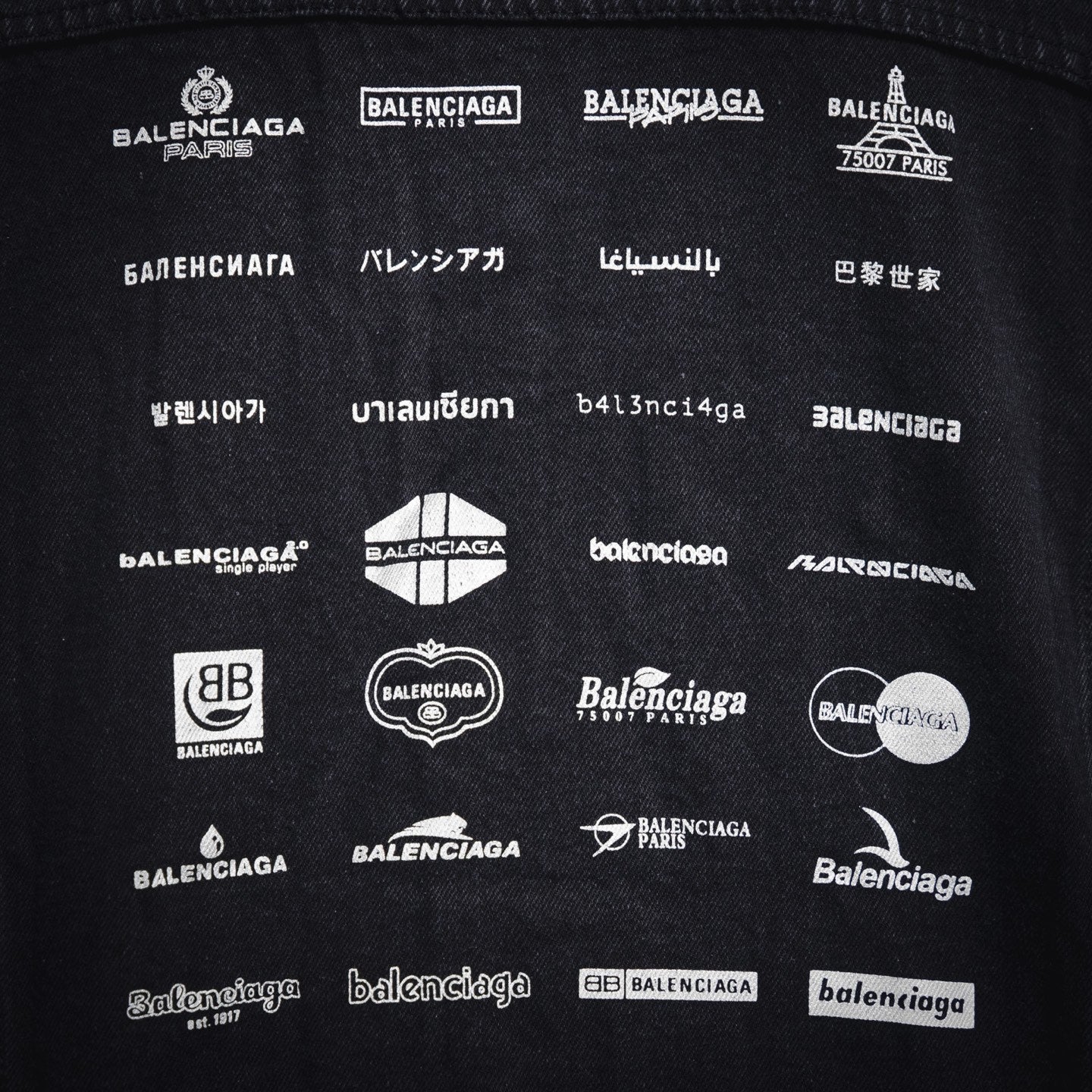 Balen 25fw denin jacket