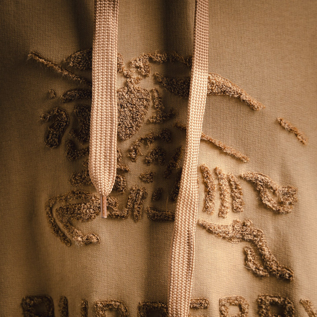 Burbery 25fw embroidered hoodie