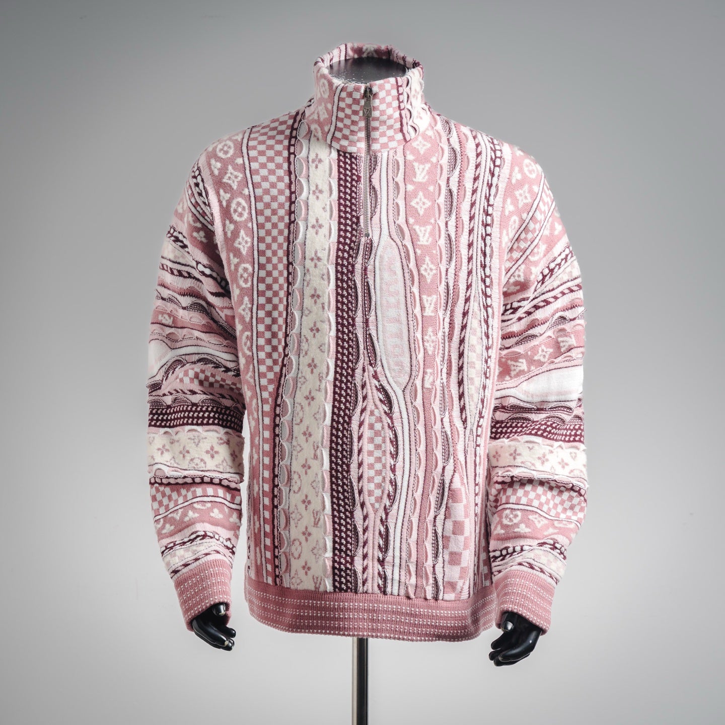 Louis 25fw jacquard sweater