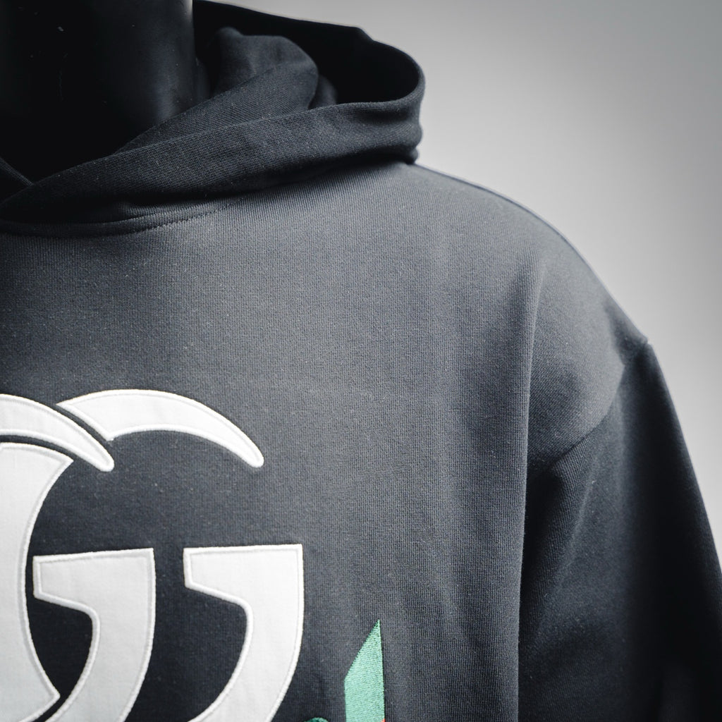 Guc 25fw printed hoodie