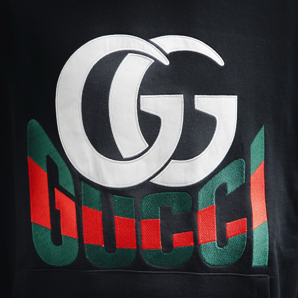 Guc 25fw printed hoodie