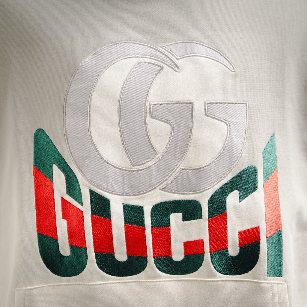Guc 25fw printed hoodie