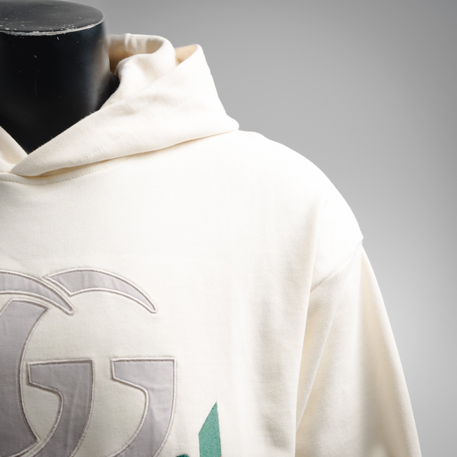 Guc 25fw printed hoodie