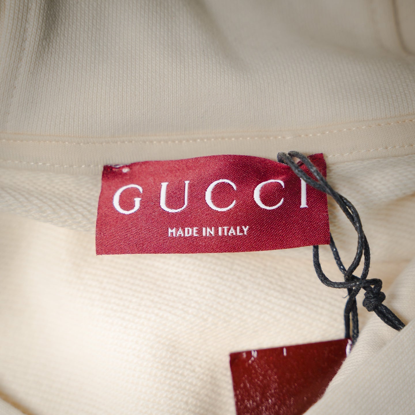 Guc 25fw printed hoodie