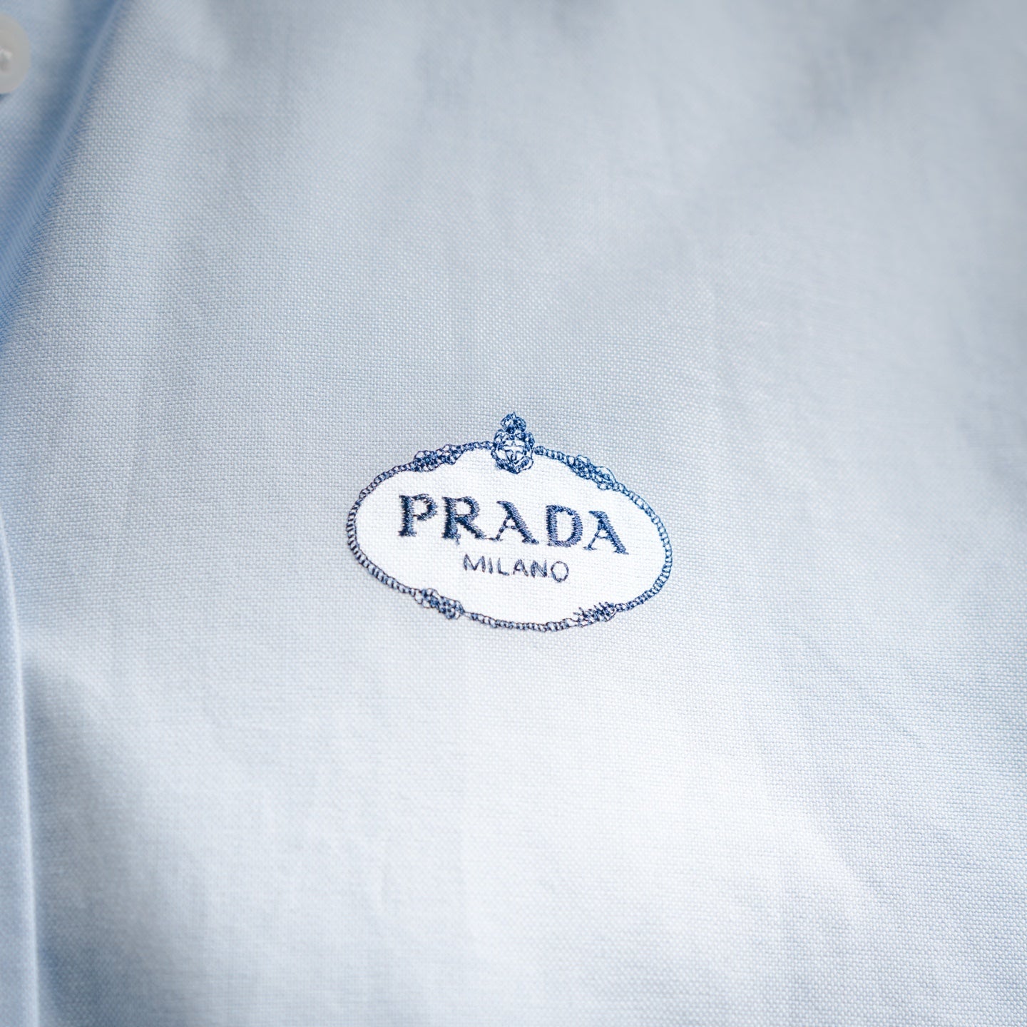 Pra 25fw embroidered shirt