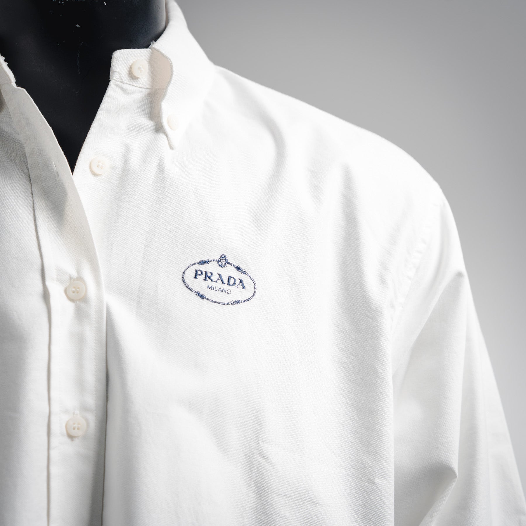 Pra 25fw embroidered shirt