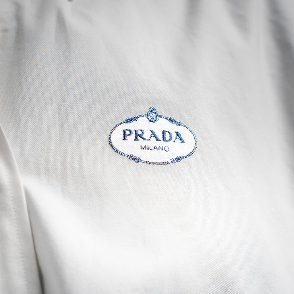 Pra 25fw embroidered shirt