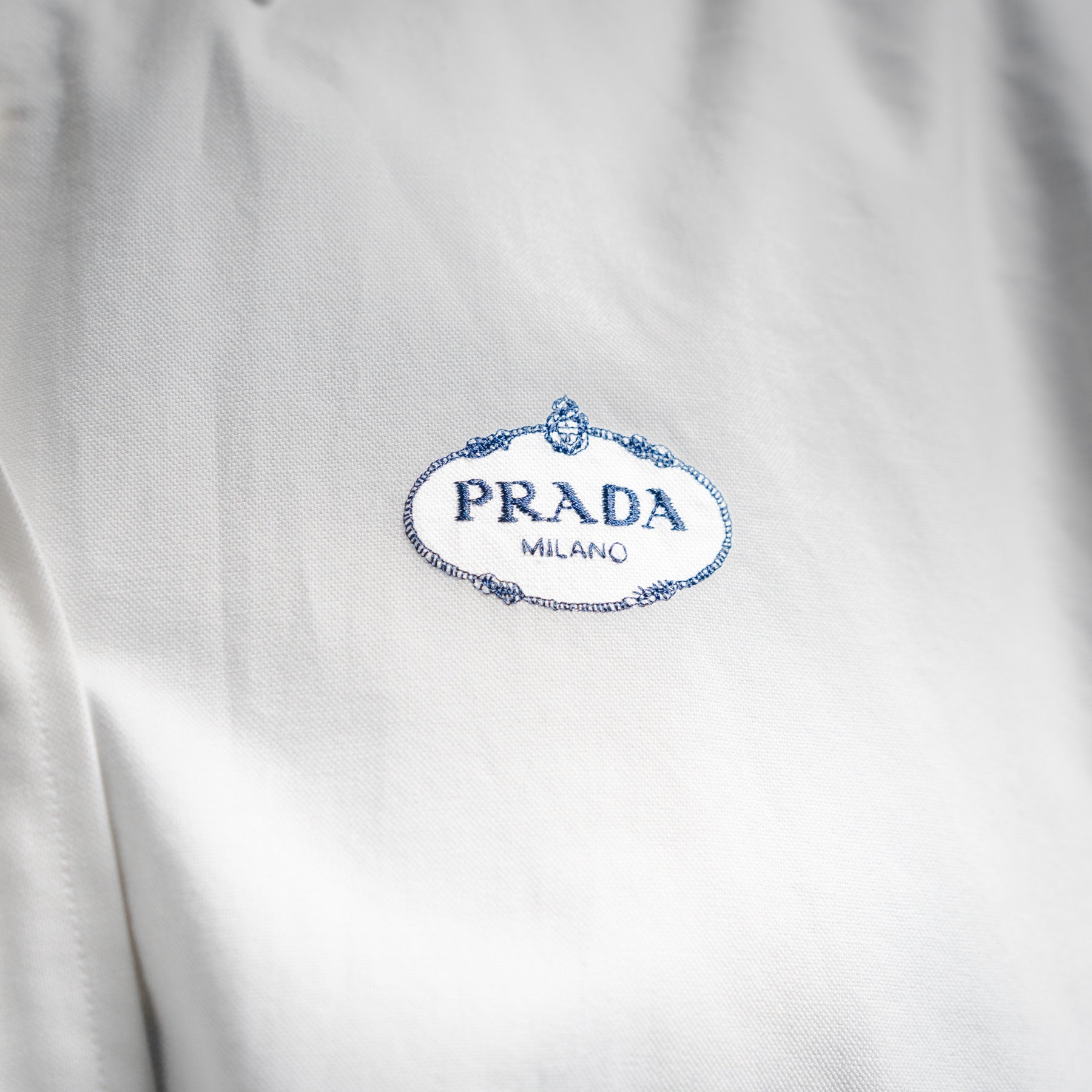 Pra 25fw embroidered shirt