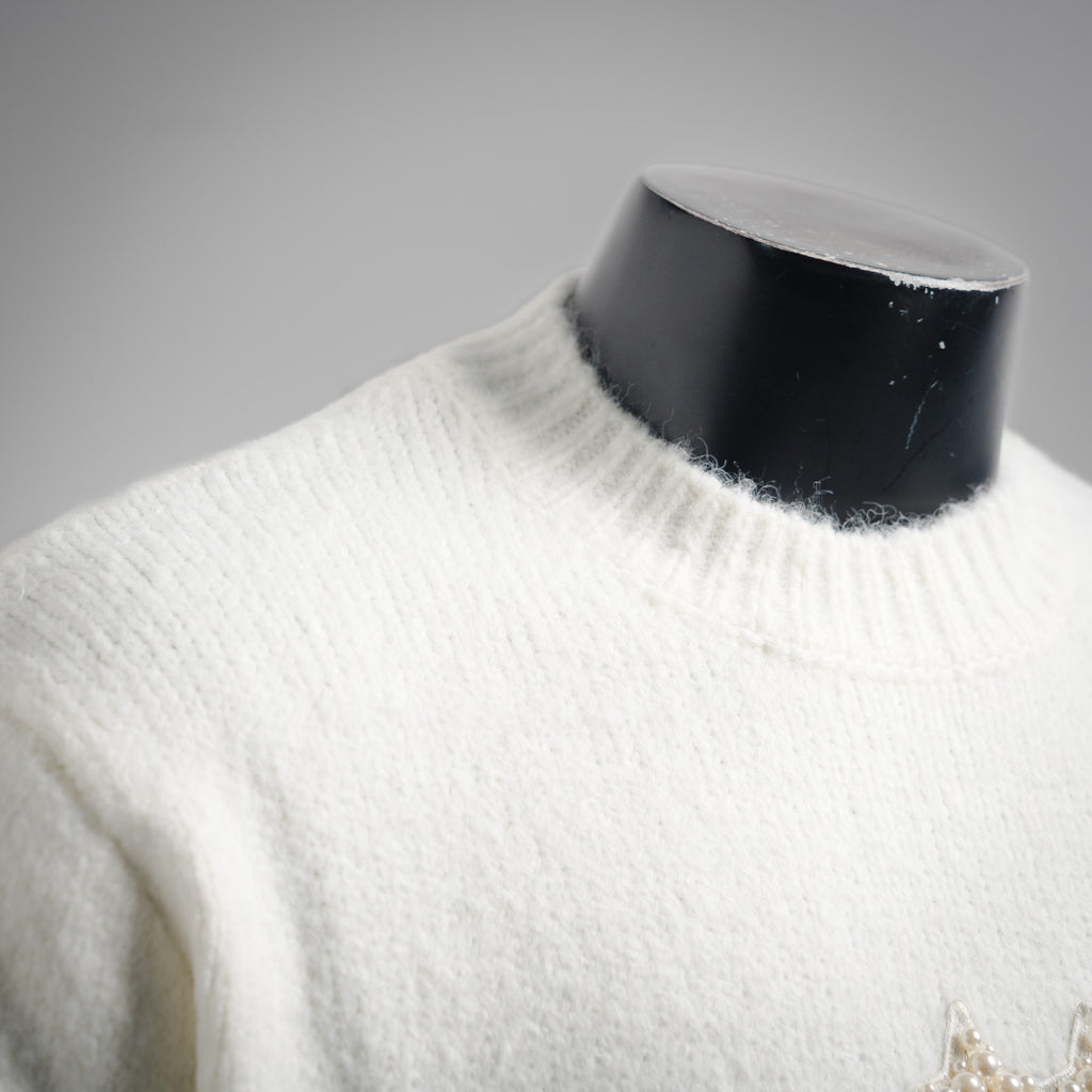 Louis 25fw embroidered sweated