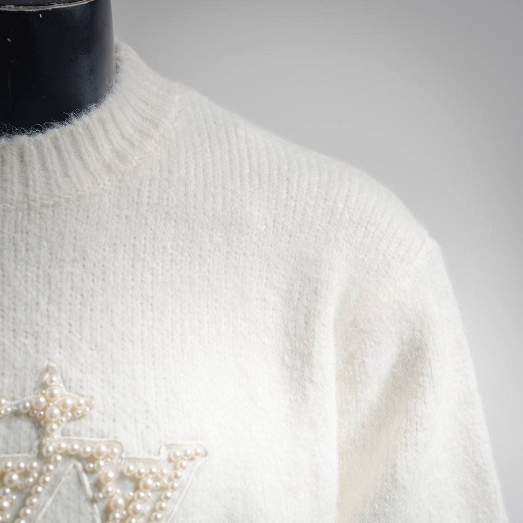 Louis 25fw embroidered sweated