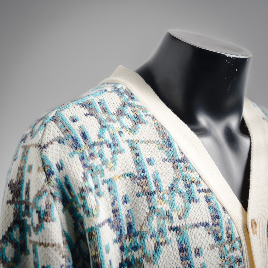 CD 25fw jacquard cardigan