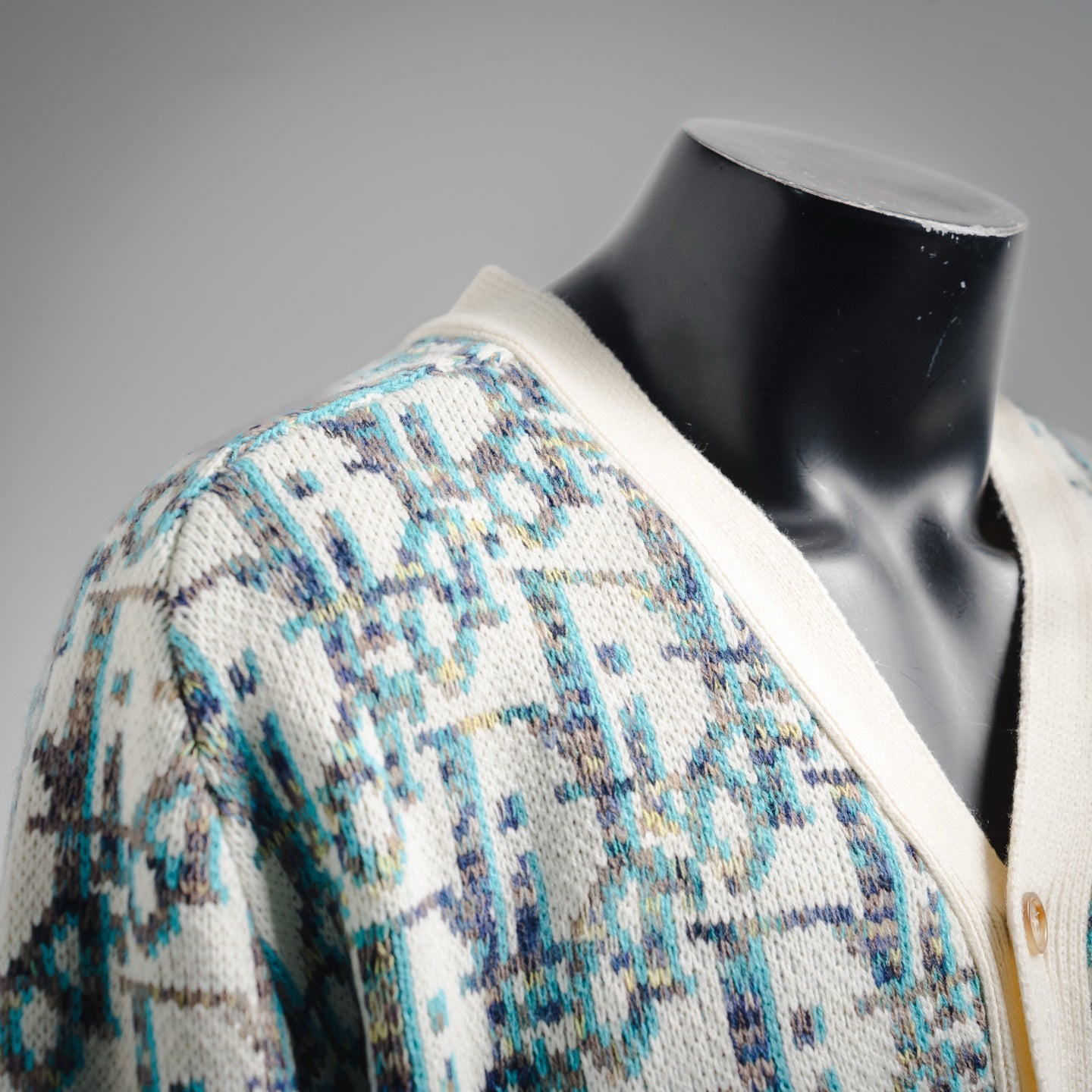 CD 25fw jacquard cardigan