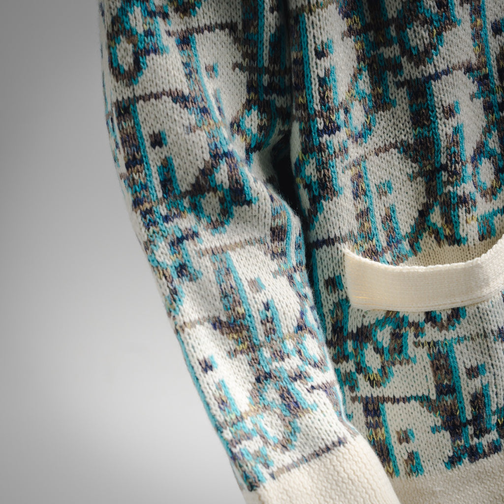 CD 25fw jacquard cardigan