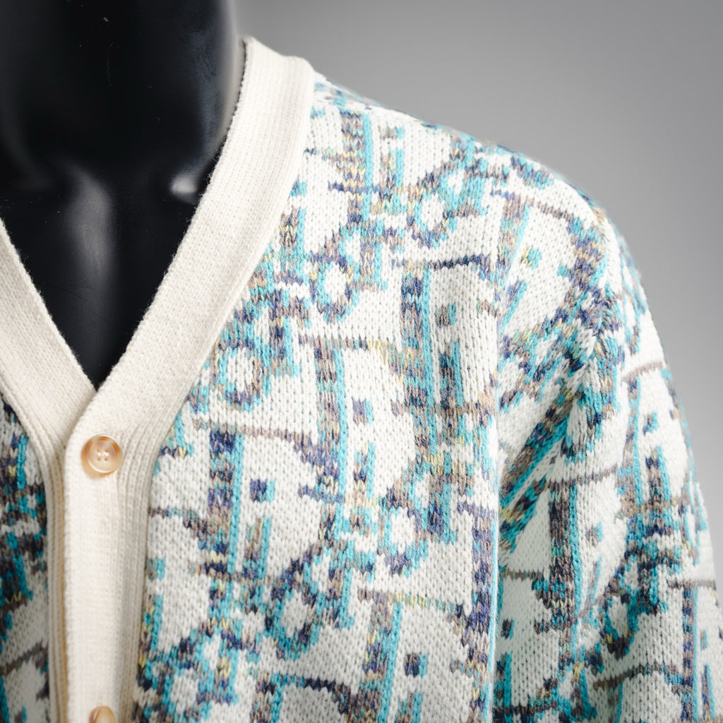CD 25fw jacquard cardigan
