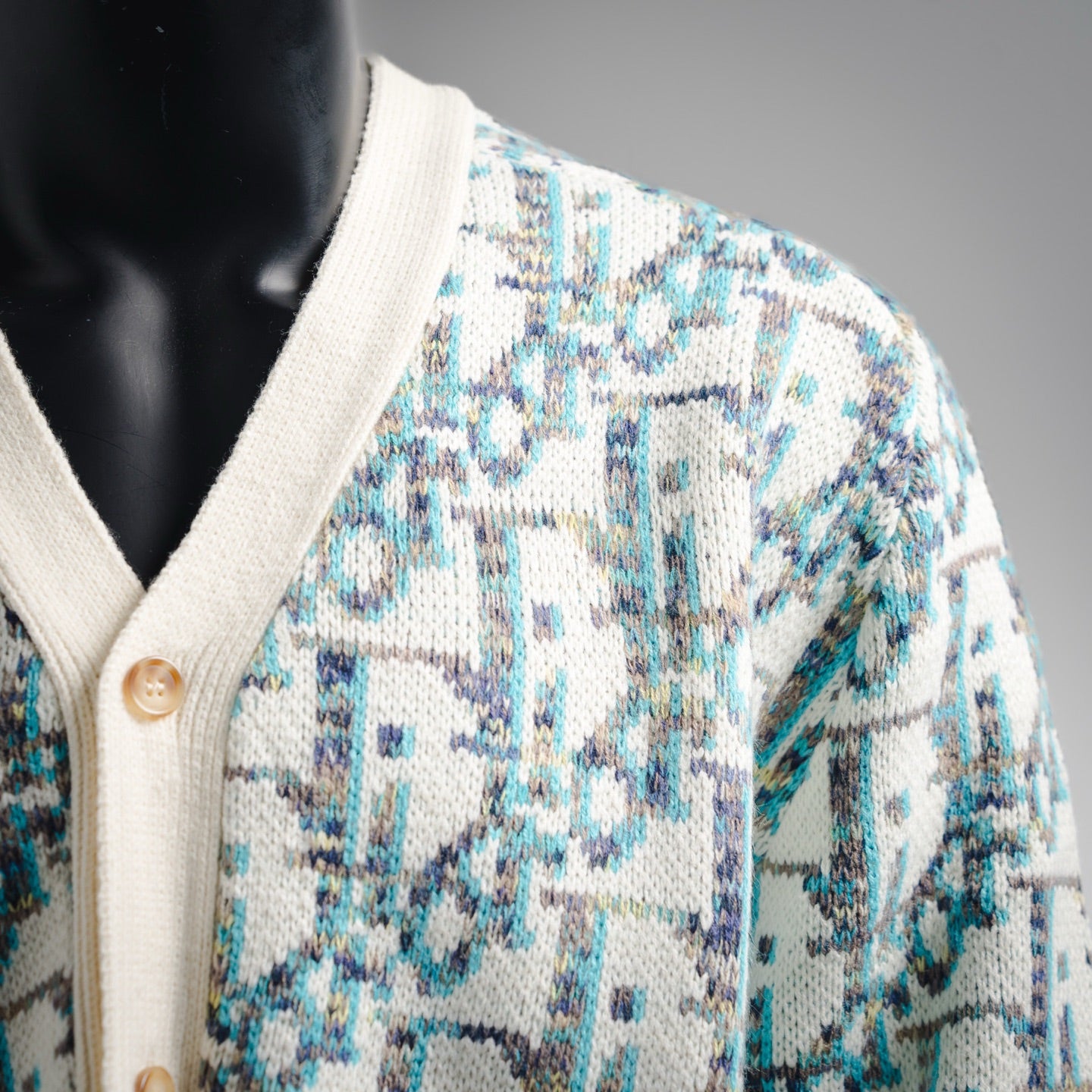 CD 25fw jacquard cardigan