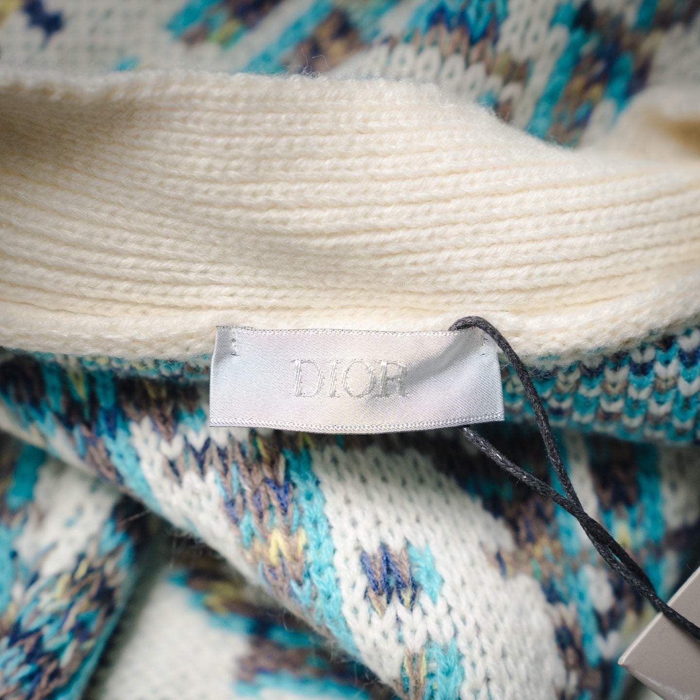 CD 25fw jacquard cardigan