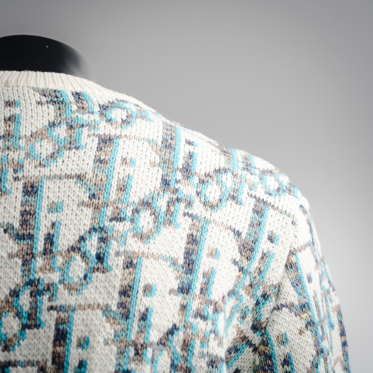 CD 25fw jacquard sweated