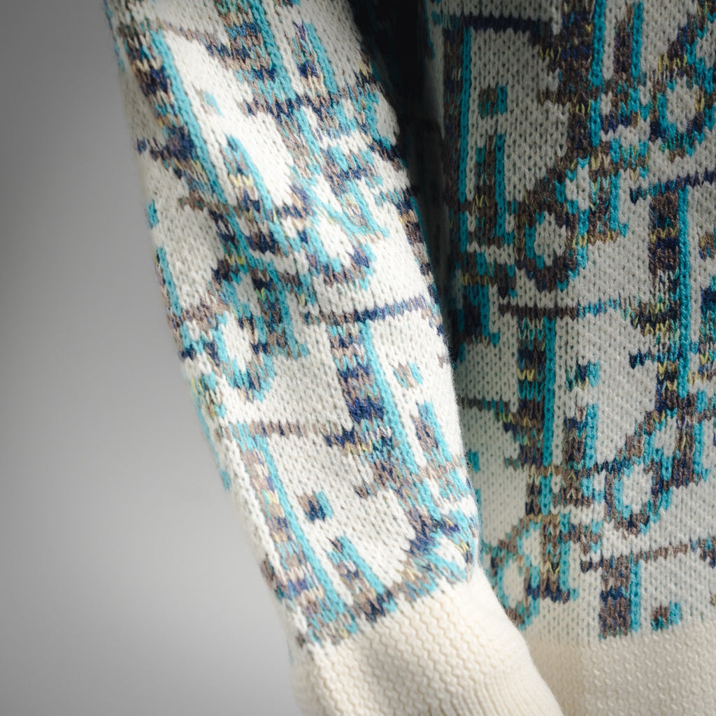 CD 25fw jacquard sweated