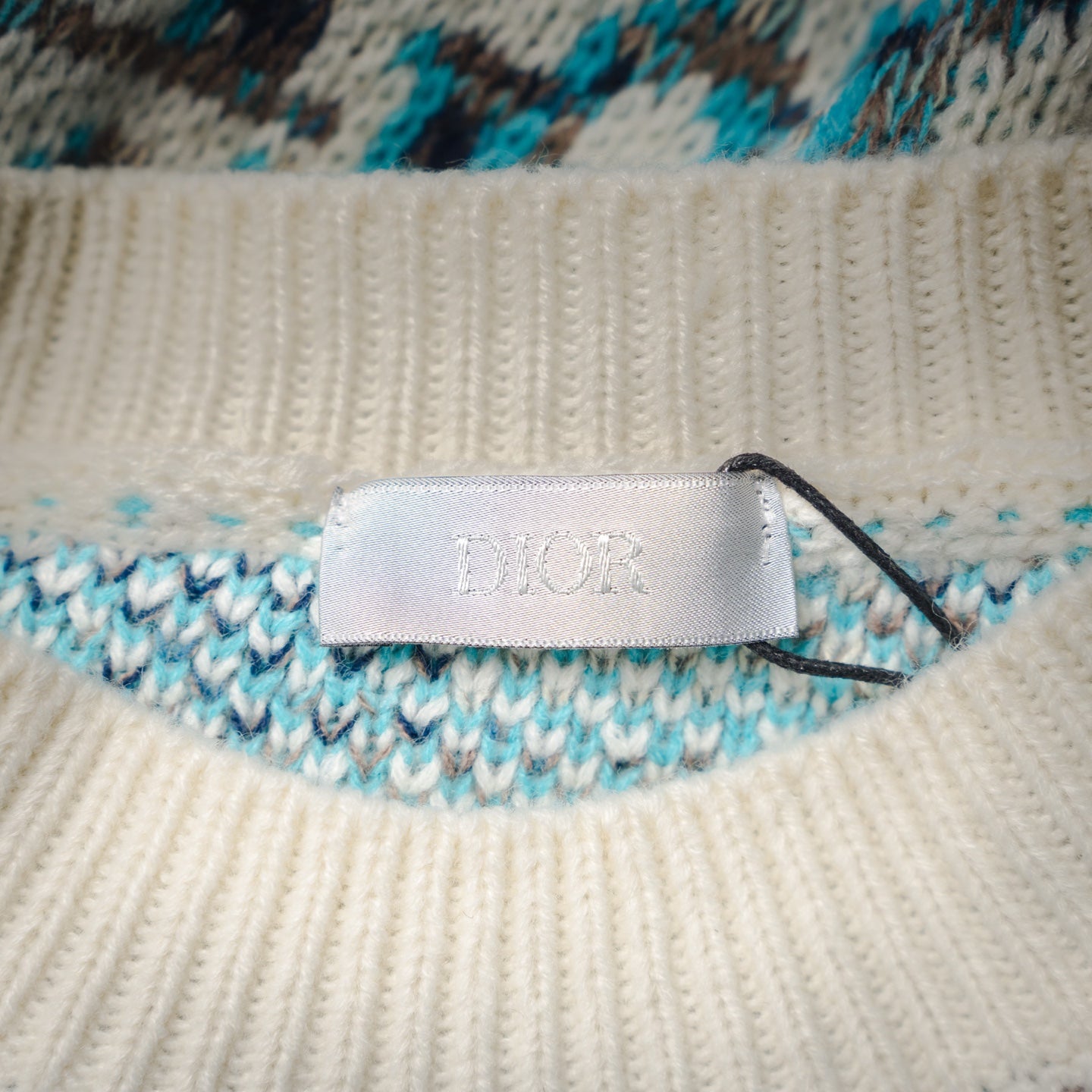 CD 25fw jacquard sweated