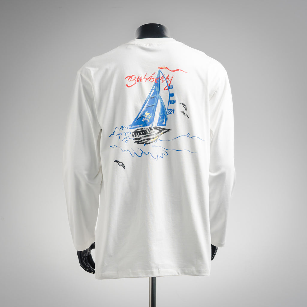 Burbery 25fw printed shirt