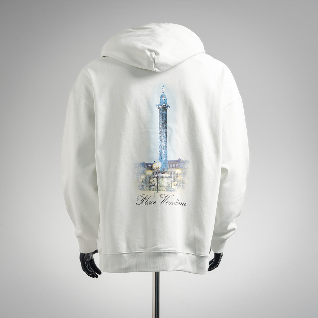 Balen 25fw printed hoodie