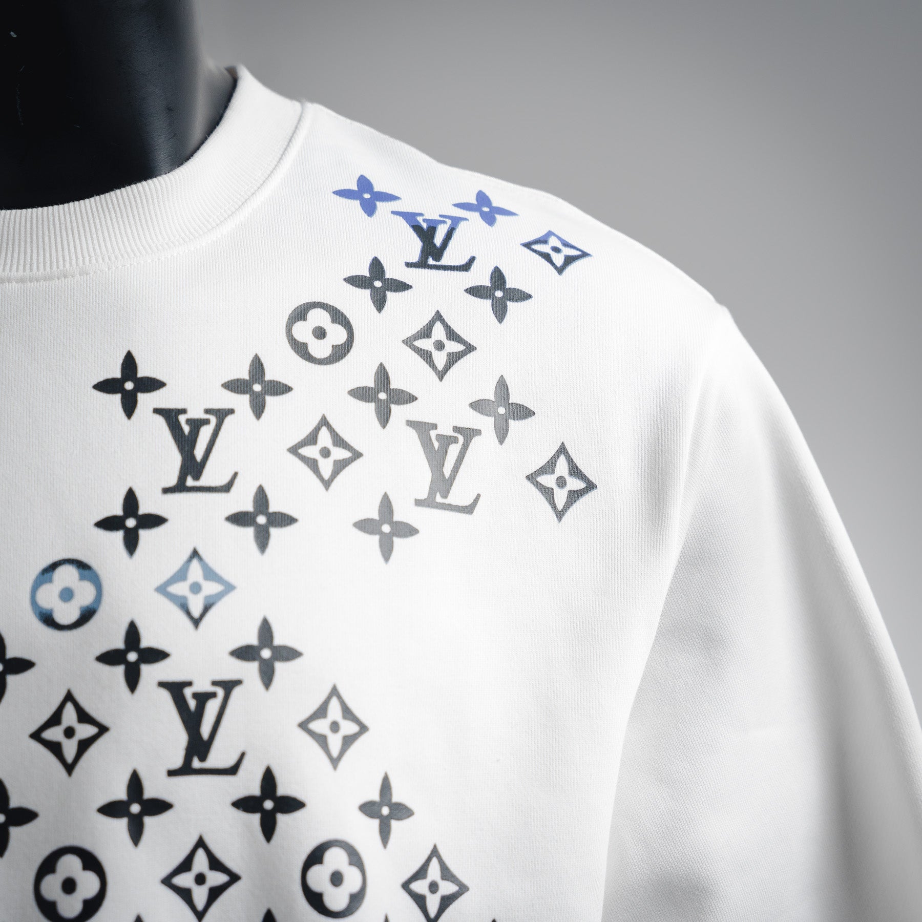 Louis 25fw printed shirt