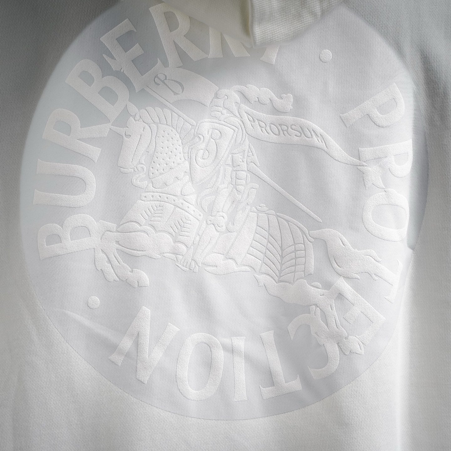 Burbery 25fw printed hoodie