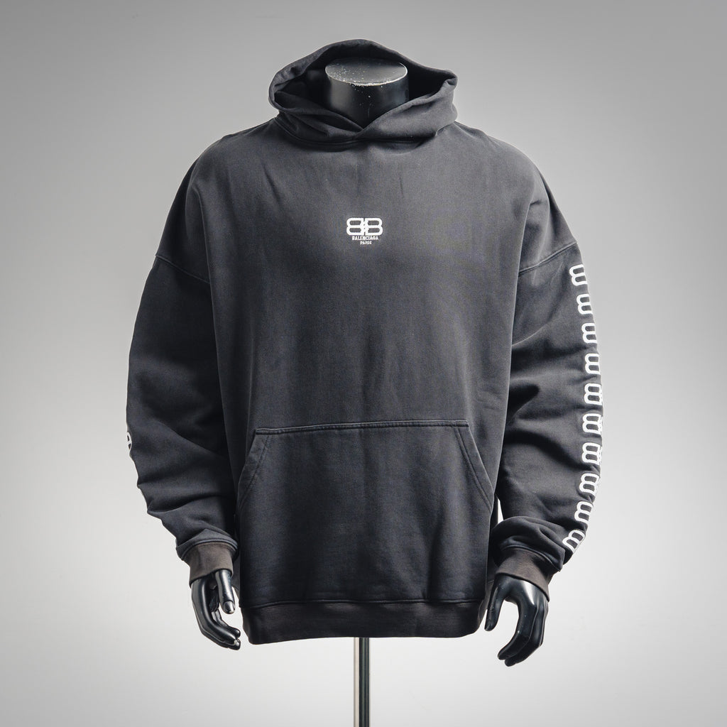 Balen 25fw printed hoodie