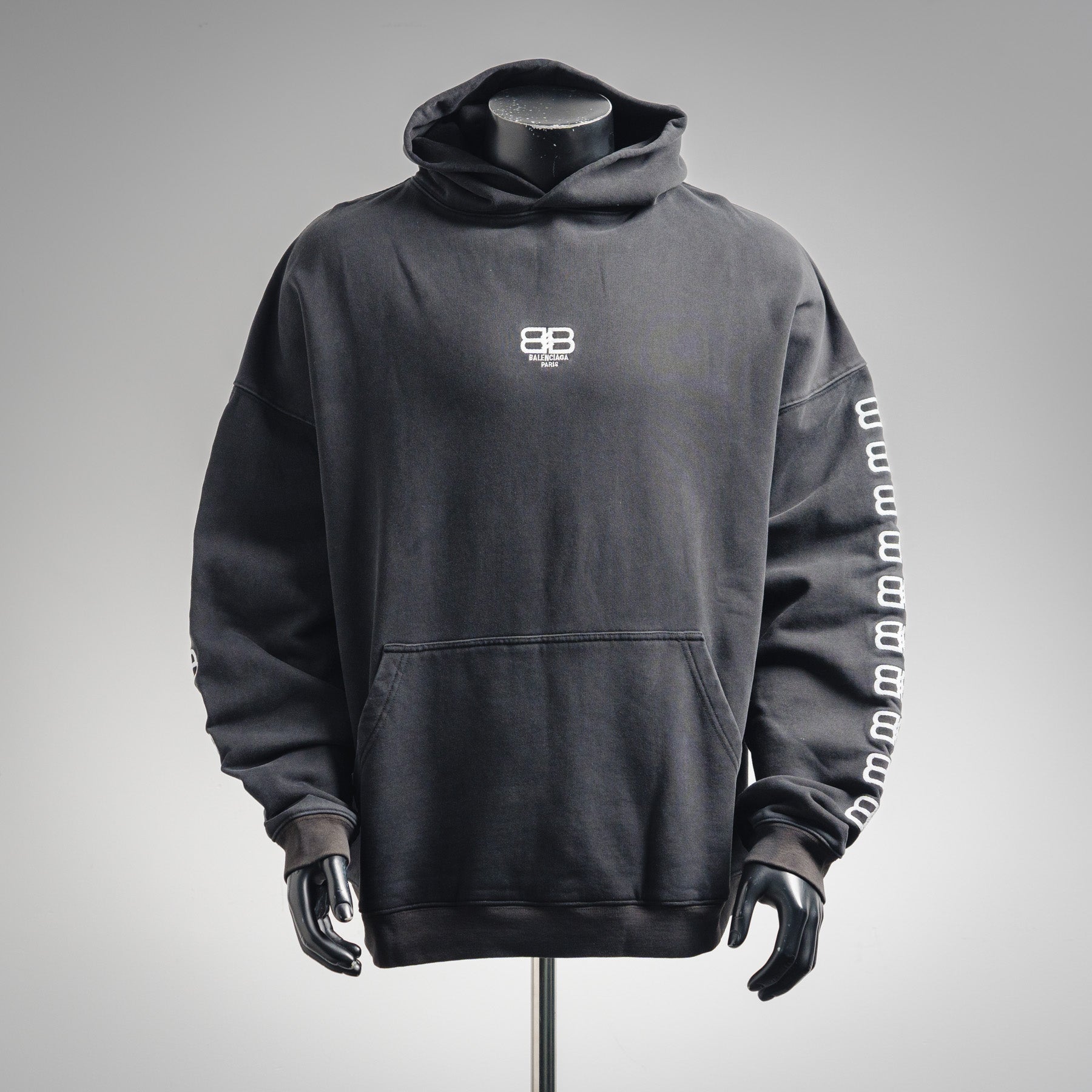 Balen 25fw printed hoodie