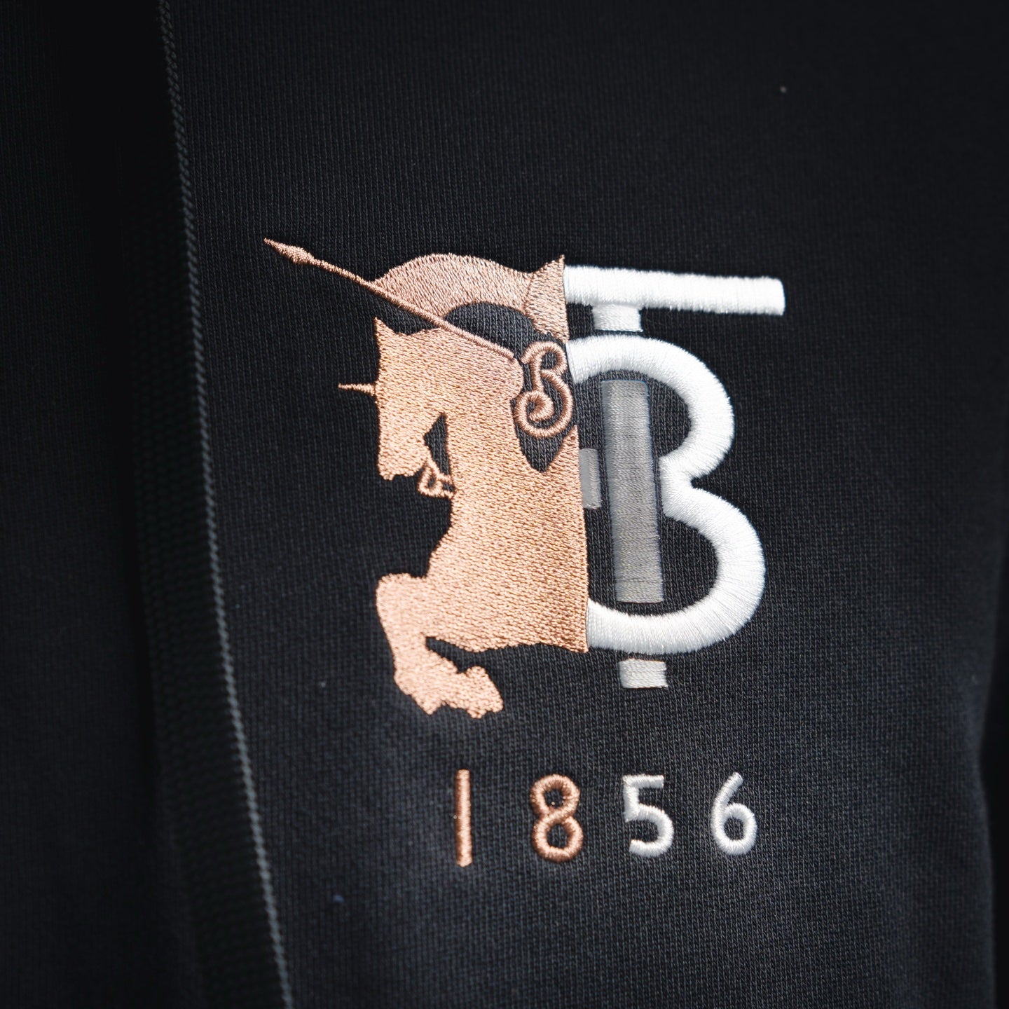 Burbery 25fw embroidered hoodie