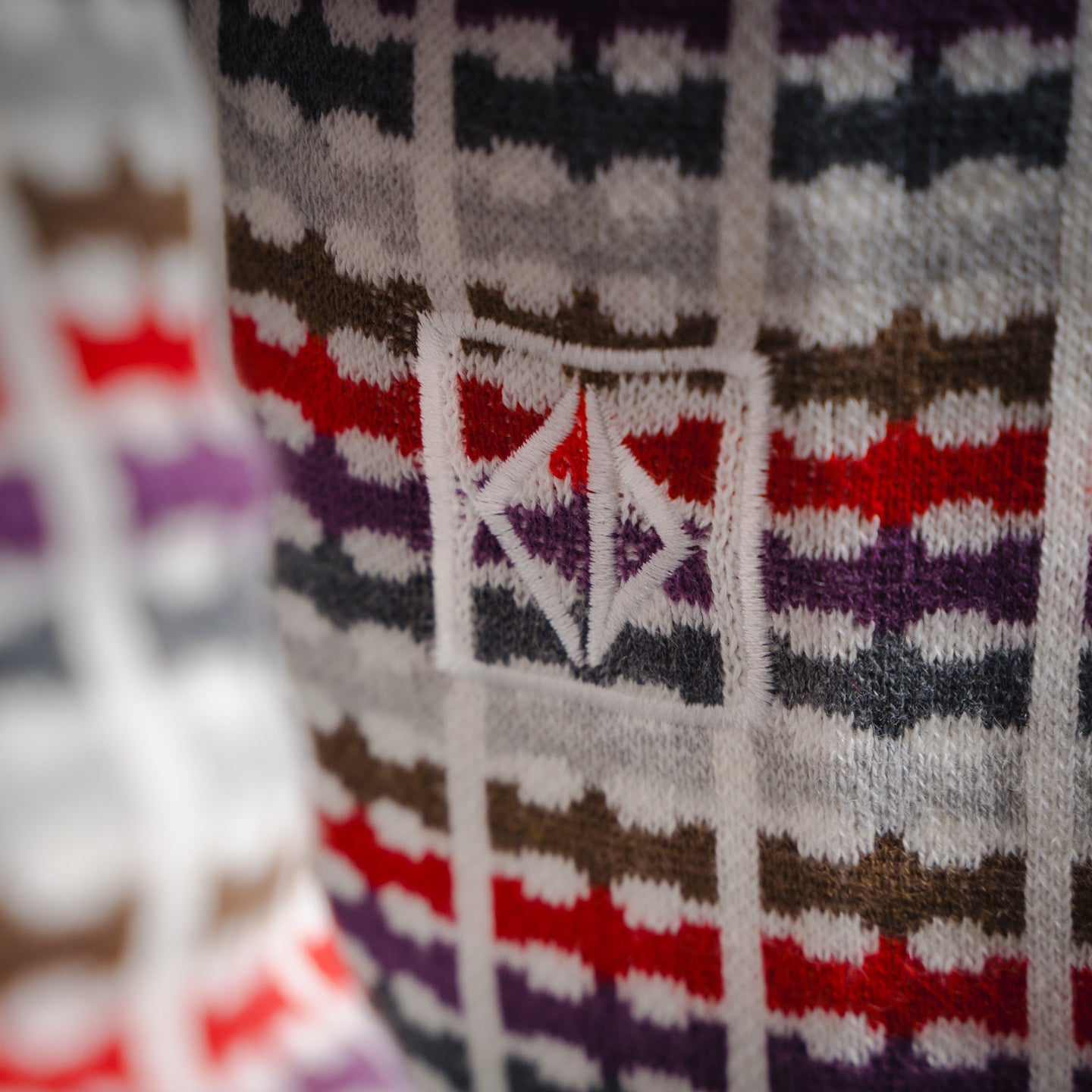 CD 25fw jacquard sweater