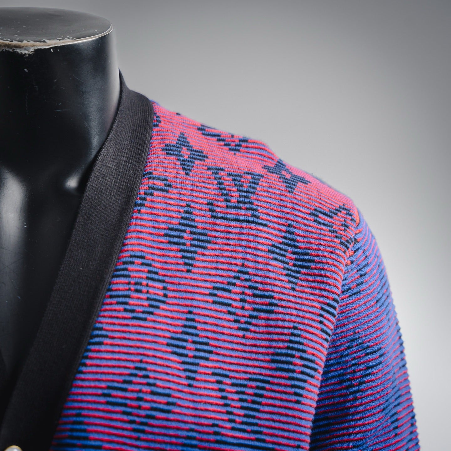 Louis 25fw jacquard cardigan