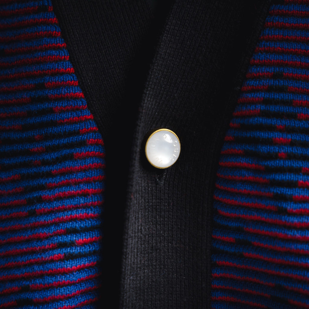 Louis 25fw jacquard cardigan