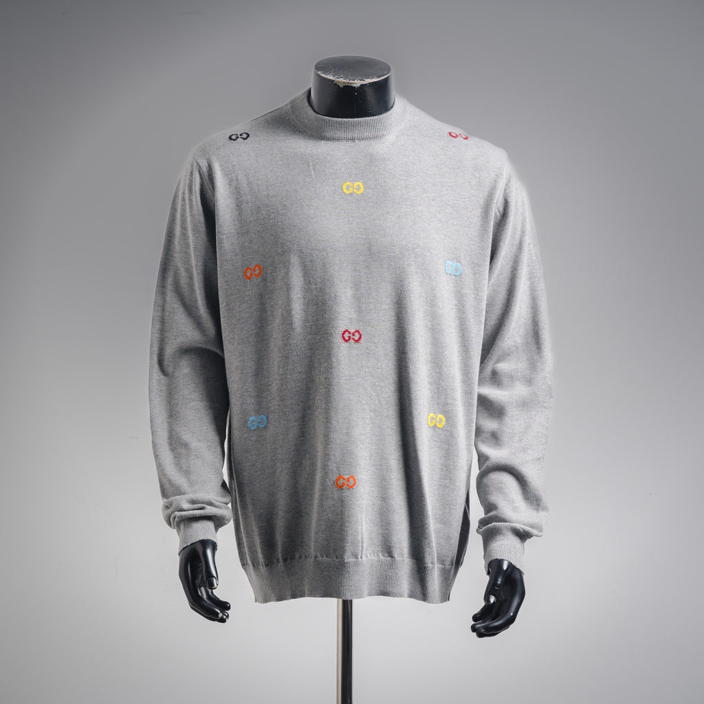 Guc 25fw embroidered sweater