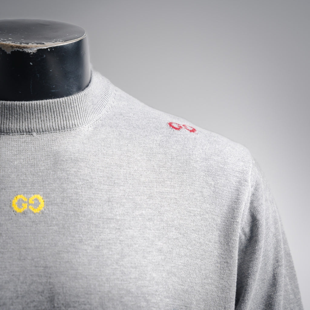 Guc 25fw embroidered sweater