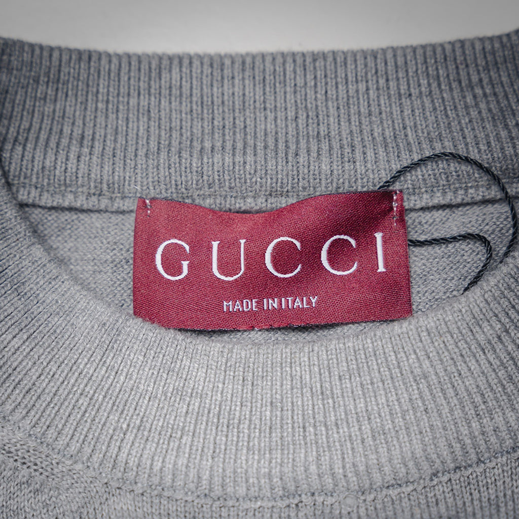 Guc 25fw embroidered sweater